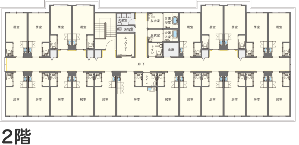 スマイル真菅　平面図2階